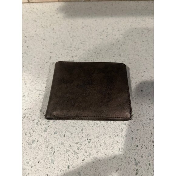 NIB HIMI Genuine Leather‎ RFID Blocking Bifold Stylish Wallet With 2 ID Window - Picture 2 of 4